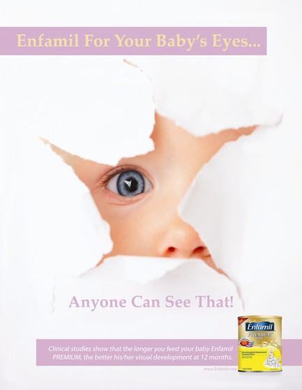 Print Design: Magazine Ad For Enfamil Formula 